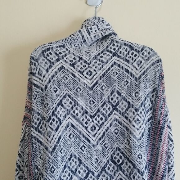 Mossimo Cowl Neck Poncho Sweater Sz small - Picture 6 of 7